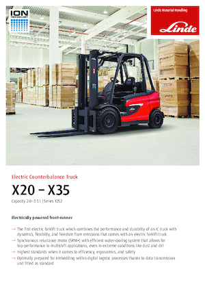 Frontstapler Elektro Linde X25