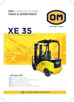 Frontstapler Elektro OM XE35