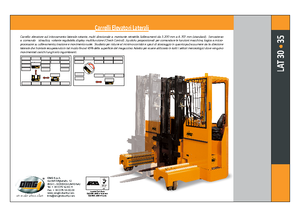 Mehrwege-Gabelstapler Elektro OMG LAT 30