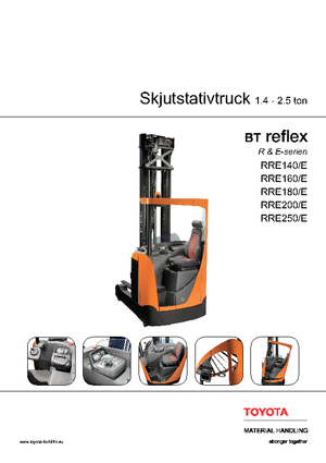 Schubstapler Elektro BT Reflex RRE 140 H