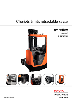 Schubstapler Elektro BT Reflex RRE 160 R