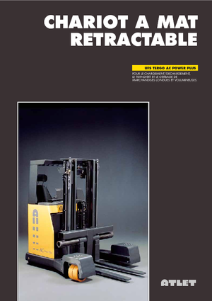 Mehrwege-Gabelstapler Elektro Atlet UFS 250