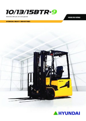 Frontstapler Elektro Hyundai 10 BTR-9