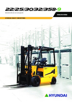 Frontstapler Elektro Hyundai 32B-9