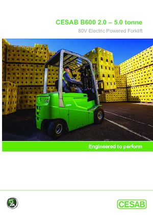 Frontstapler Elektro Cesab B 640