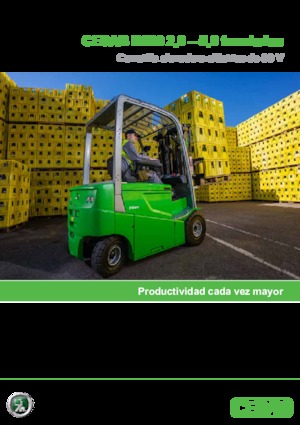 Frontstapler Elektro Cesab B 640