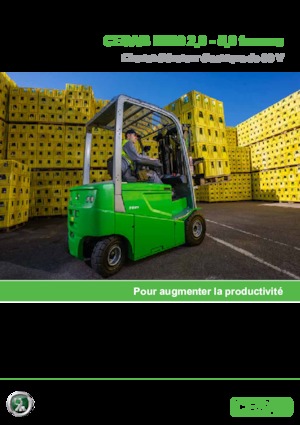 Frontstapler Elektro Cesab B 640