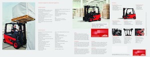 Frontstapler Elektro Linde E 50/500 HL