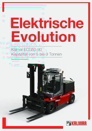 Frontstapler Elektro Kalmar ECG50-6