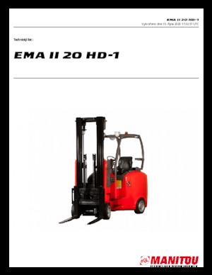 Frontstapler Elektro Manitou EMA II 20 HD-1