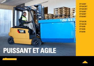 Frontstapler Elektro Caterpillar EP16AN