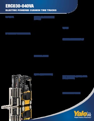 Frontstapler Elektro Yale ERC030VA