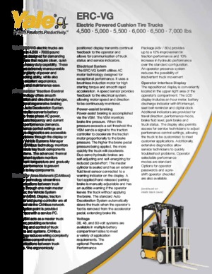 Frontstapler Elektro Yale ERC060VG