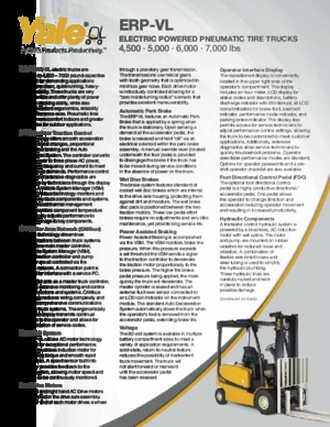 Frontstapler Elektro Yale ERP045VL