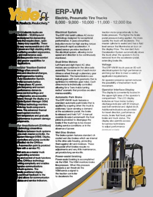 Frontstapler Elektro Yale ERP080VM