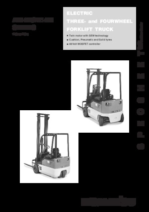 Frontstapler Elektro Komatsu FB 12 M 2 R