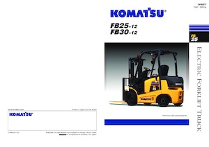 Frontstapler Elektro Komatsu FB30-12