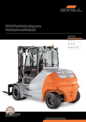 Frontstapler Elektro Still RX 60-80