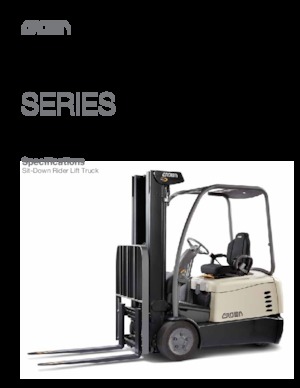 Frontstapler Elektro Crown SC 524X-40