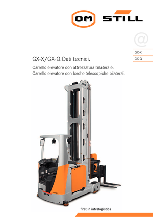 Seitenstapler Elektro Still GX-Q TR