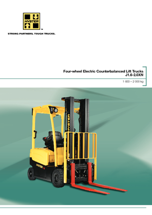 Frontstapler Elektro Hyster J1.6XN (MWB)