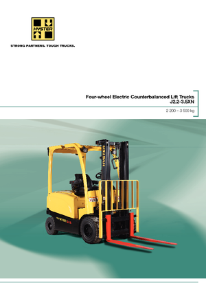 Frontstapler Elektro Hyster J3.0XN