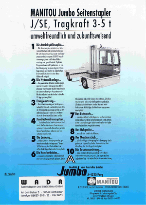 Geländestapler Jumbo J/SE 50