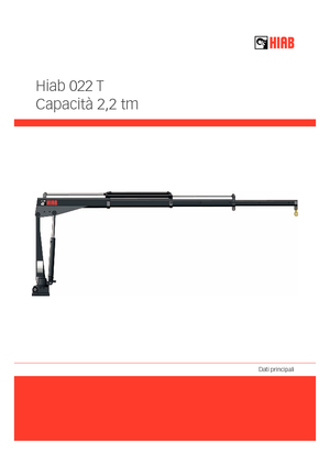 Elektro-Ladekrane Hiab 022 T-3 ELT