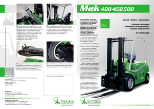 Frontstapler Elektro Cesab MAK 450 AC