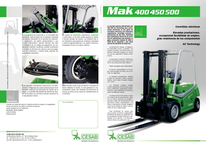 Frontstapler Elektro Cesab MAK 450 AC