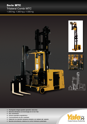 Seitenstapler Elektro Yale MTC13