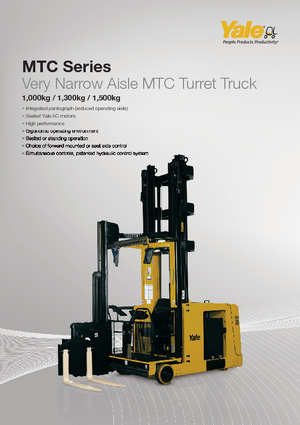 Seitenstapler Elektro Yale MTC13