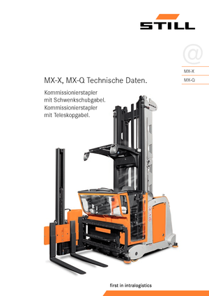 Seitenstapler Elektro Still MX-X