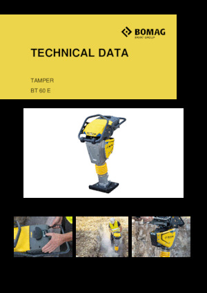 Stampfer, Elektro Bomag BT 60 E 