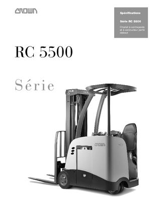 Frontstapler Elektro Crown RC 5530 1,5