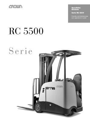 Frontstapler Elektro Crown RC 5540 1.8
