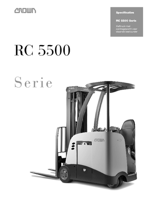 Frontstapler Elektro Crown RC 5540 1.8