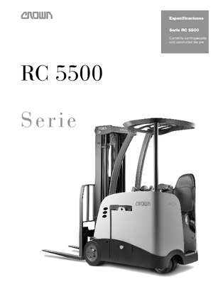 Frontstapler Elektro Crown RC 5540 1.8
