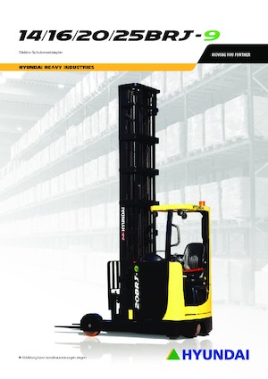 Schubstapler Elektro Hyundai 20 BRJ 9