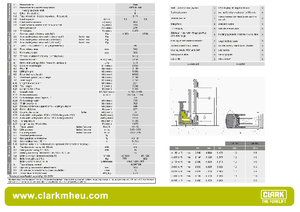 Schubstapler Elektro Clark CRT 13 K ac