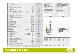 Schubstapler Elektro Clark CRT 16 SE 2000