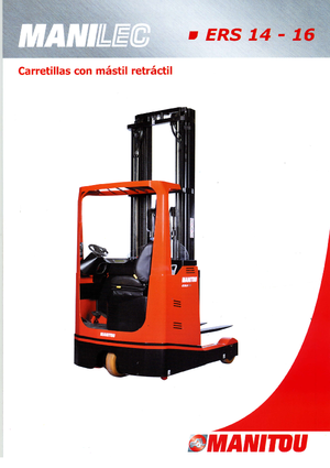 Schubstapler Elektro Manitou ERS 14