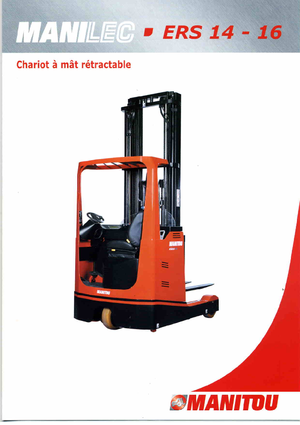 Schubstapler Elektro Manitou ERS 14
