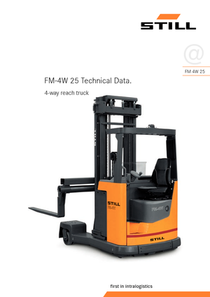 Schubstapler Elektro Still FM 4 W 25