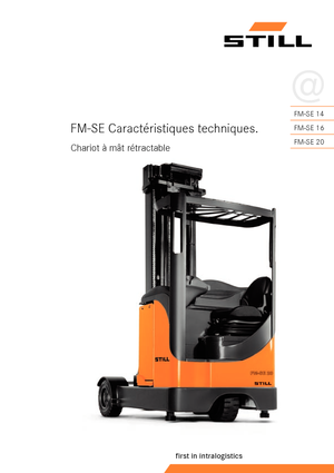 Schubstapler Elektro Still FM-SE 16