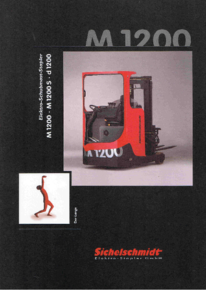 Schubstapler Elektro Sichelschmidt M 1214 ASM