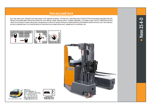Schubstapler Elektro OMG Neos 25 4 D 