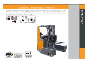 Schubstapler Elektro OMG Neos 25 4 D 