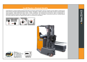 Schubstapler Elektro OMG Neos 25 4 D 