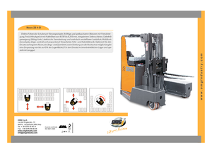 Schubstapler Elektro OMG Neos 25 4 D 